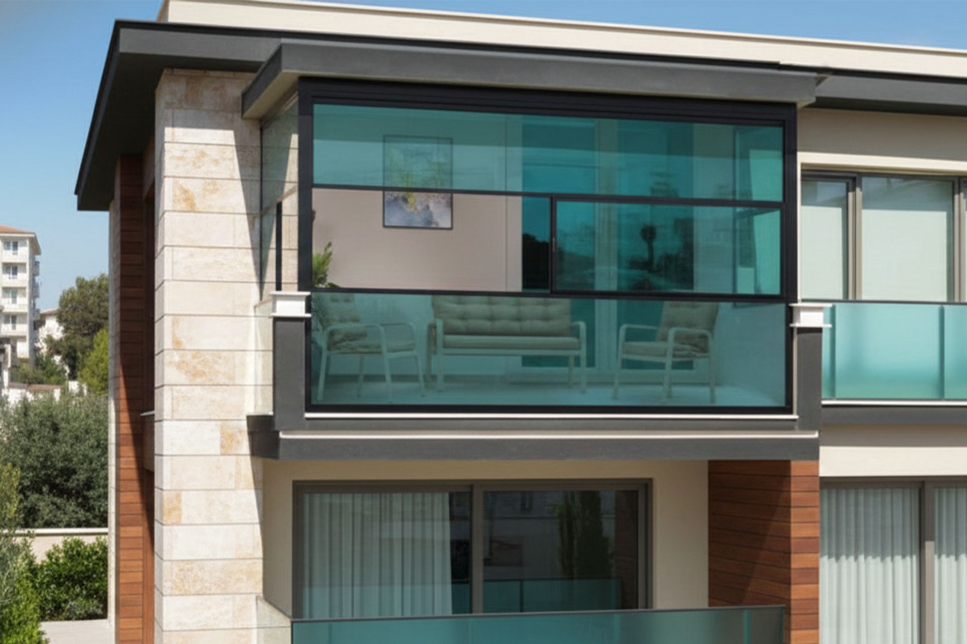 GİYO-MASTER Cam Balkon Sistemi